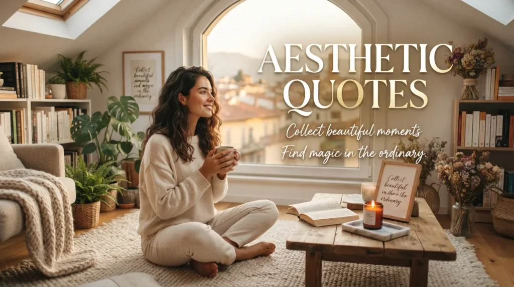 Aesthetic Quotes: Beautiful Words for Life, Love & Instagram