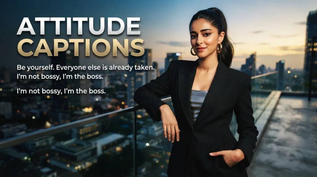 Attitude Captions
