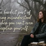 being misunderstood quotes
