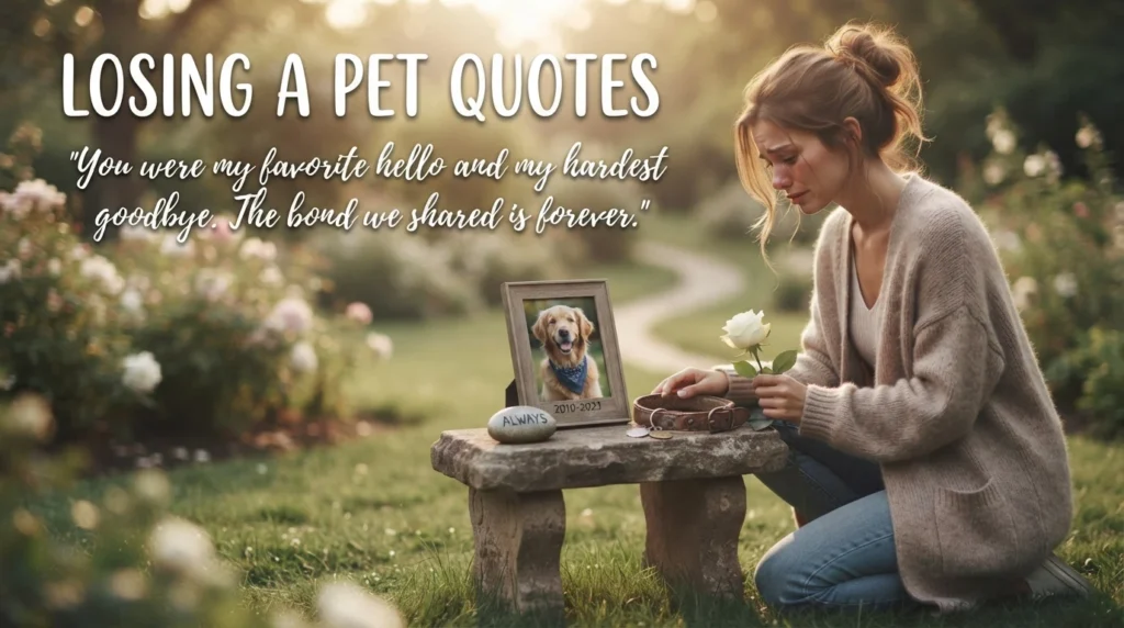 losing a pet quotes