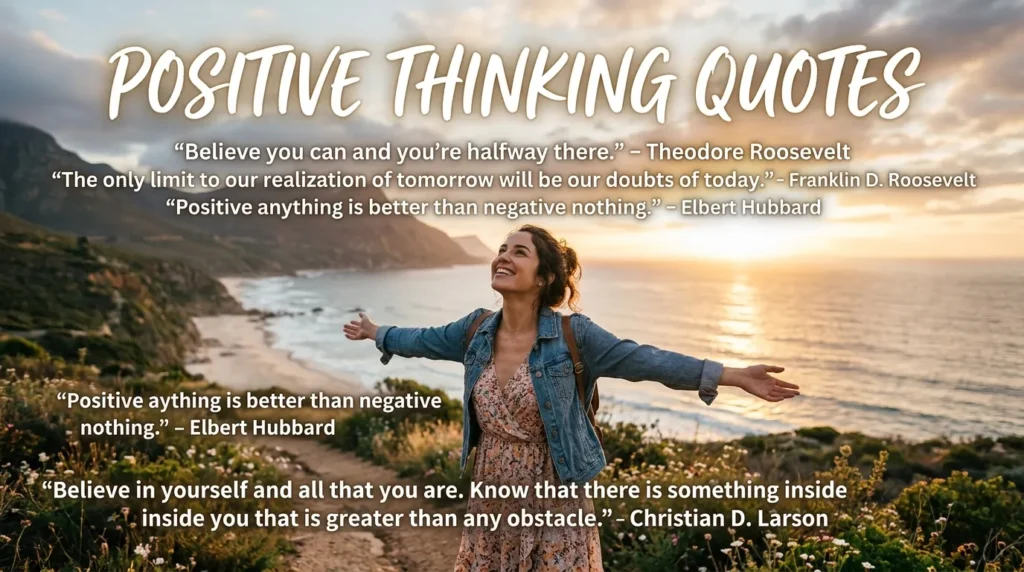 Positive Thinking Quotes