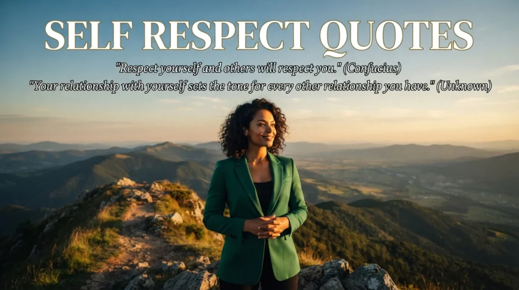 Self Respect Quotes